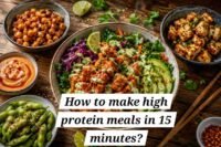 High protein meals