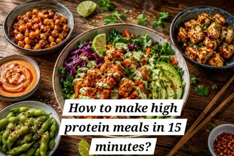 High protein meals